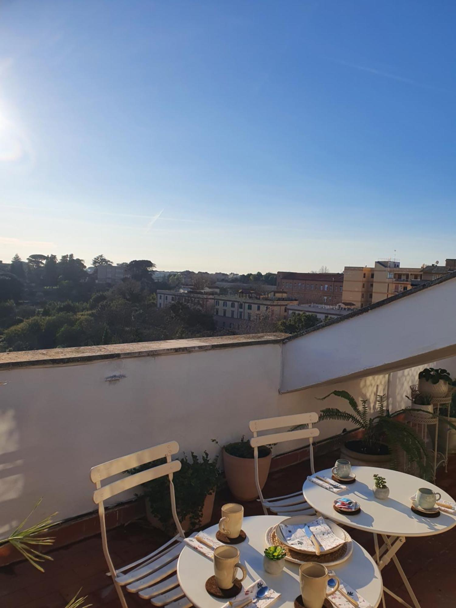 Appartamento "La Terrazza Di Giacinta" Рим Екстериор снимка