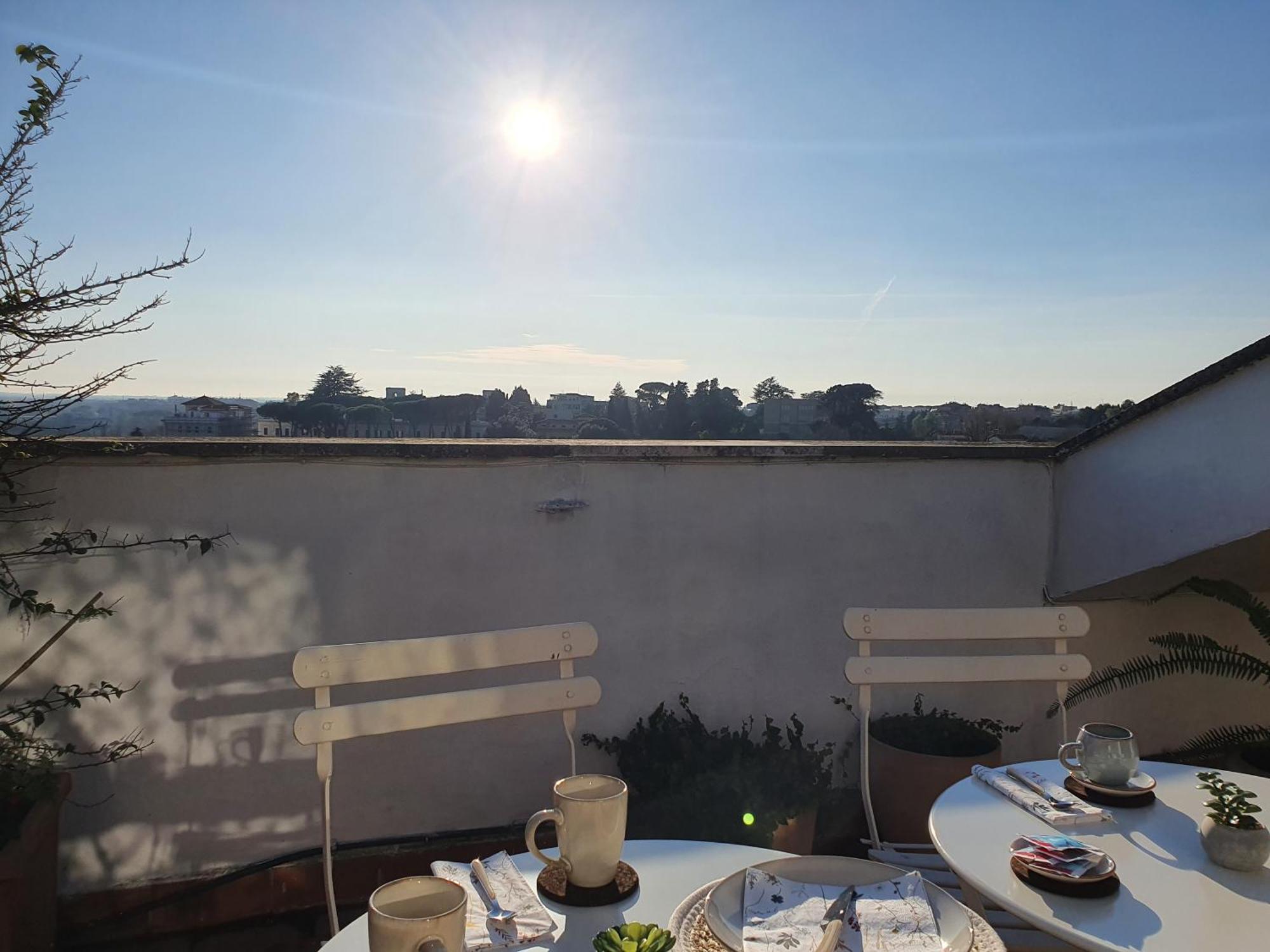Appartamento "La Terrazza Di Giacinta" Рим Екстериор снимка